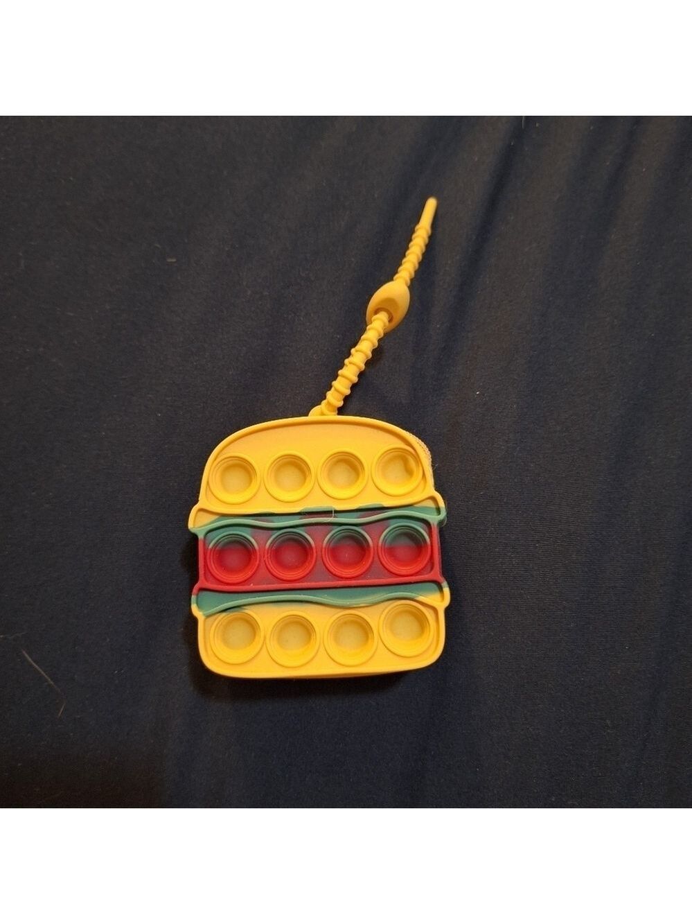 Pop It Hamburger Coin Purse Colorful